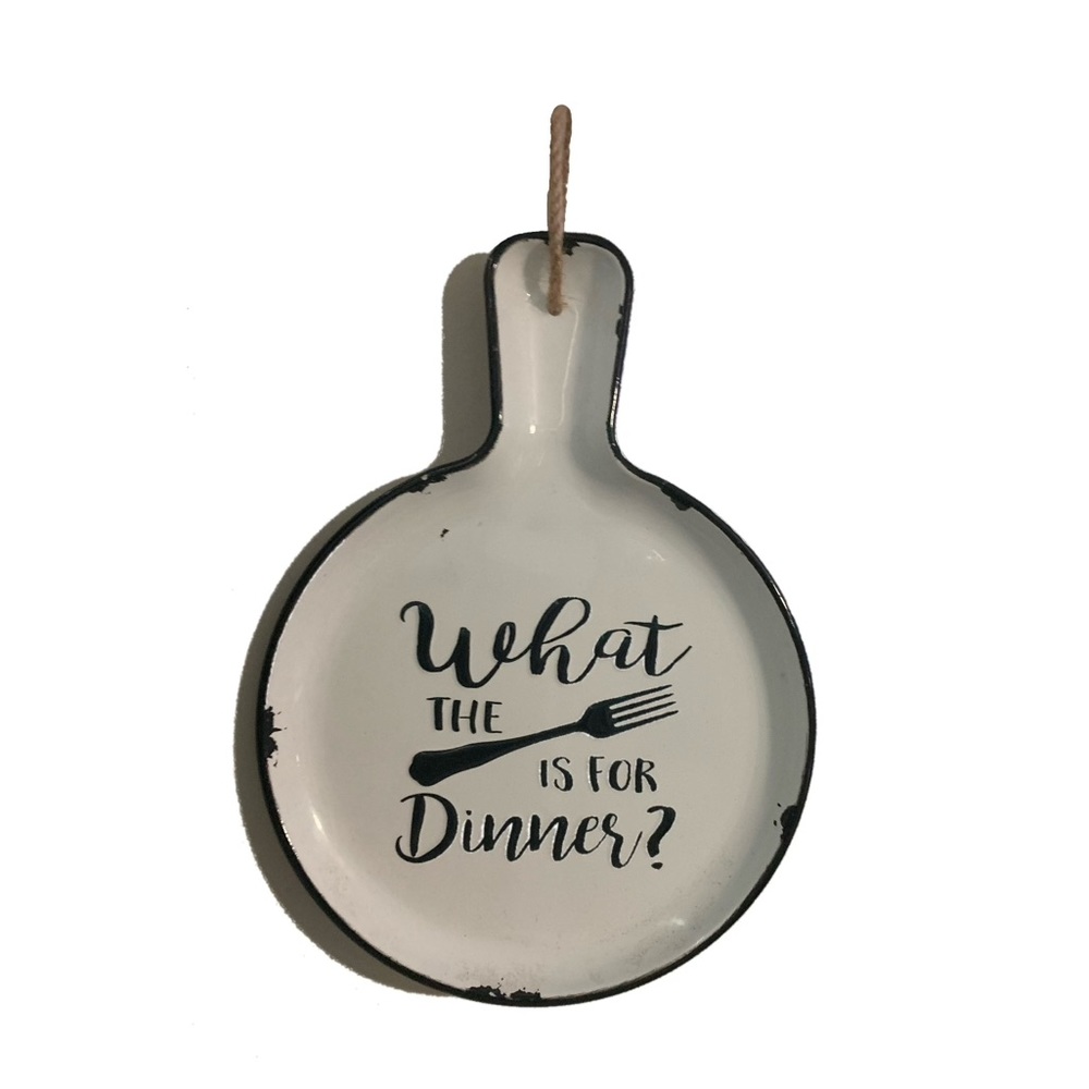 “What the Fork is for Dinner?” sign